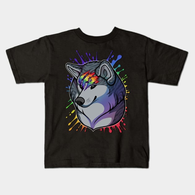 Ginga Nagareboshi Gin Pride - Gay Rainbow LGBT Kids T-Shirt by FlannMoriath